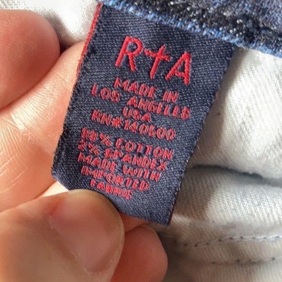 Road to Awe RtA skinny moto jeans size 27 - Picture 7 of 9